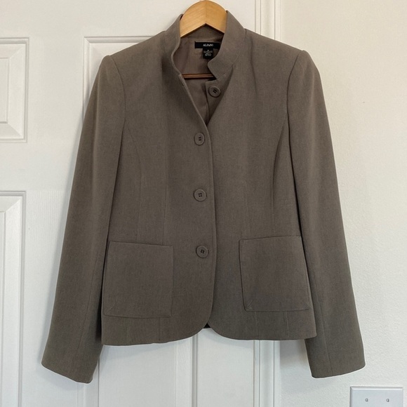 Alfani taupe Academia vintage structured blazer. - Picture 1 of 13